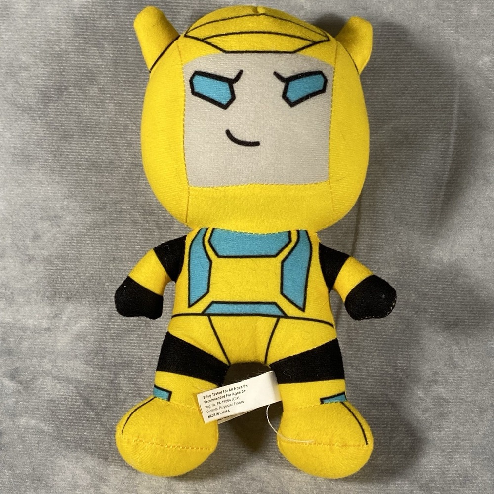 Transformers Bumblebee Plushie Toy Factory Yellow Autobots Stuffed Animal